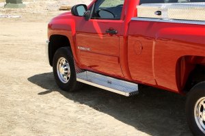 GMC Savana Running Board - Dee Zee - Brite-Tread Aluminum - `09-`21